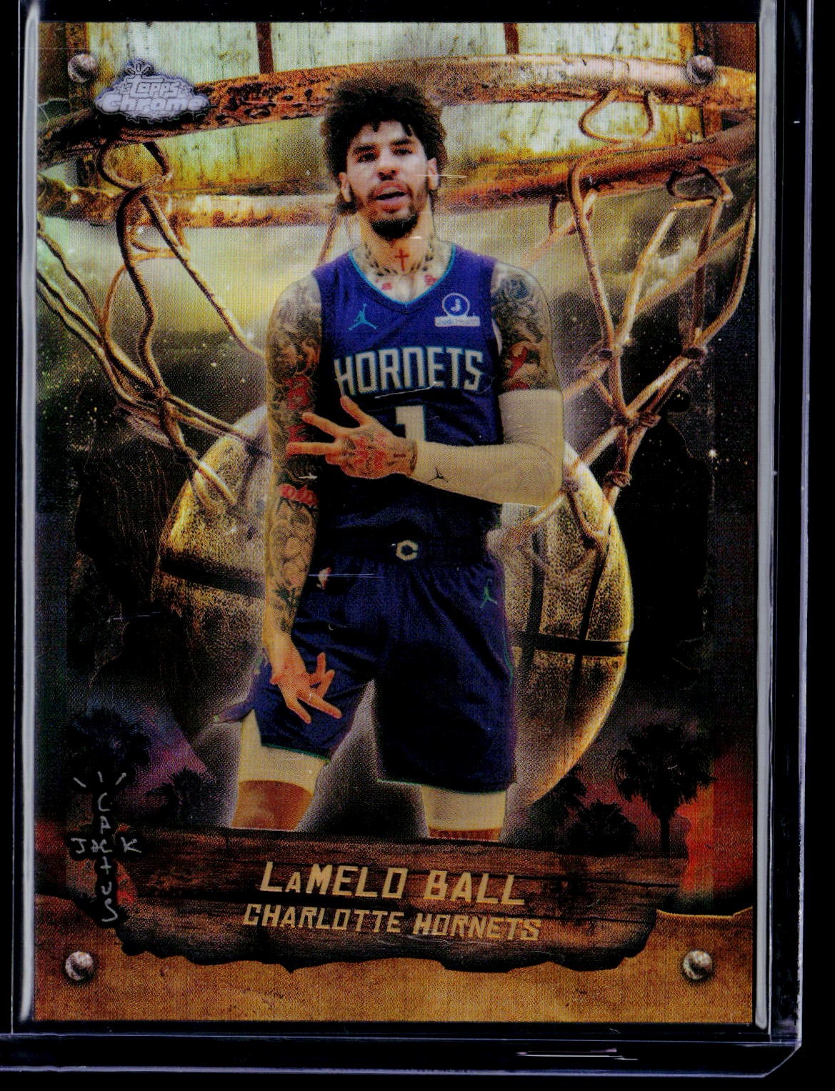 2025-26 Topps Chrome Cactus Jack #AST-14 LaMelo Ball Astrovision