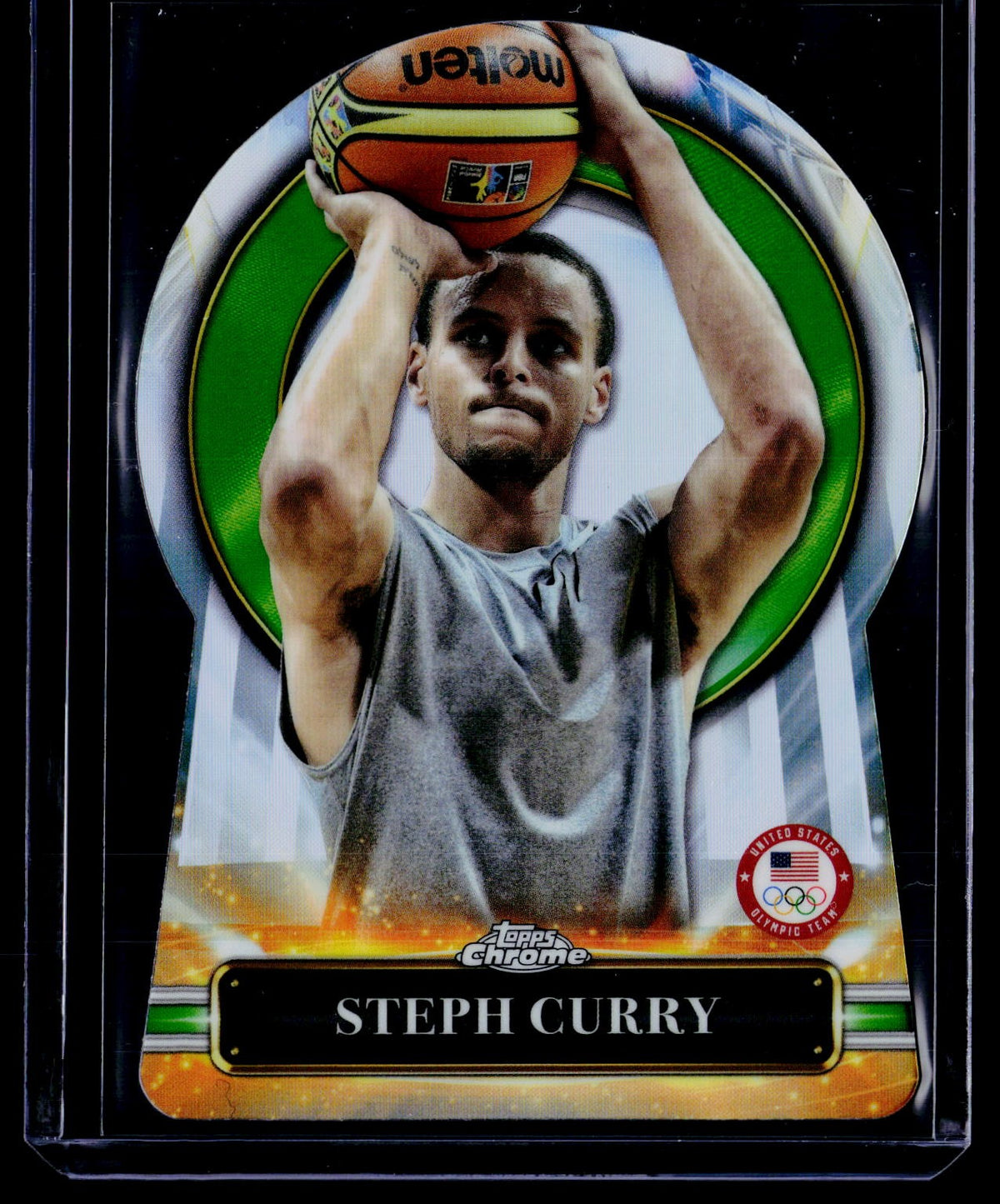2024 Topps Chrome U.S. Olympics & Paralympic Hopefuls #CR-19 Stephen Curry