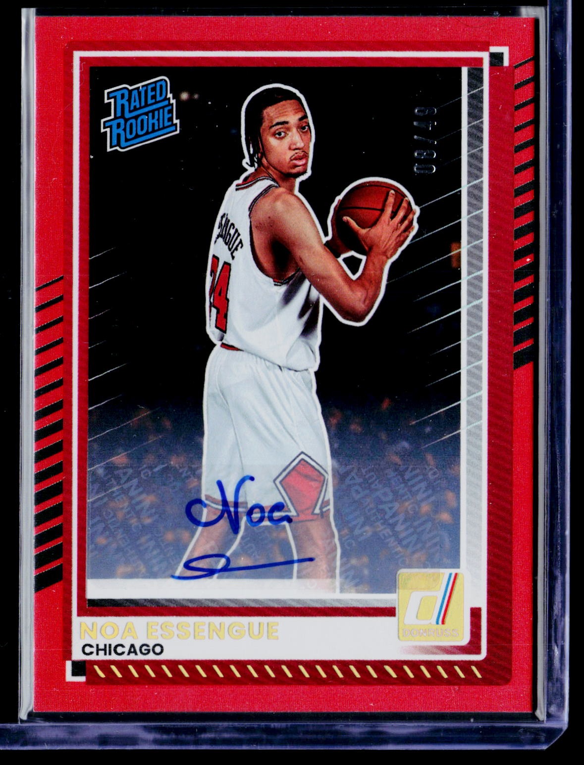 2025-26 Donruss #6 Noa Essengue Red #/49