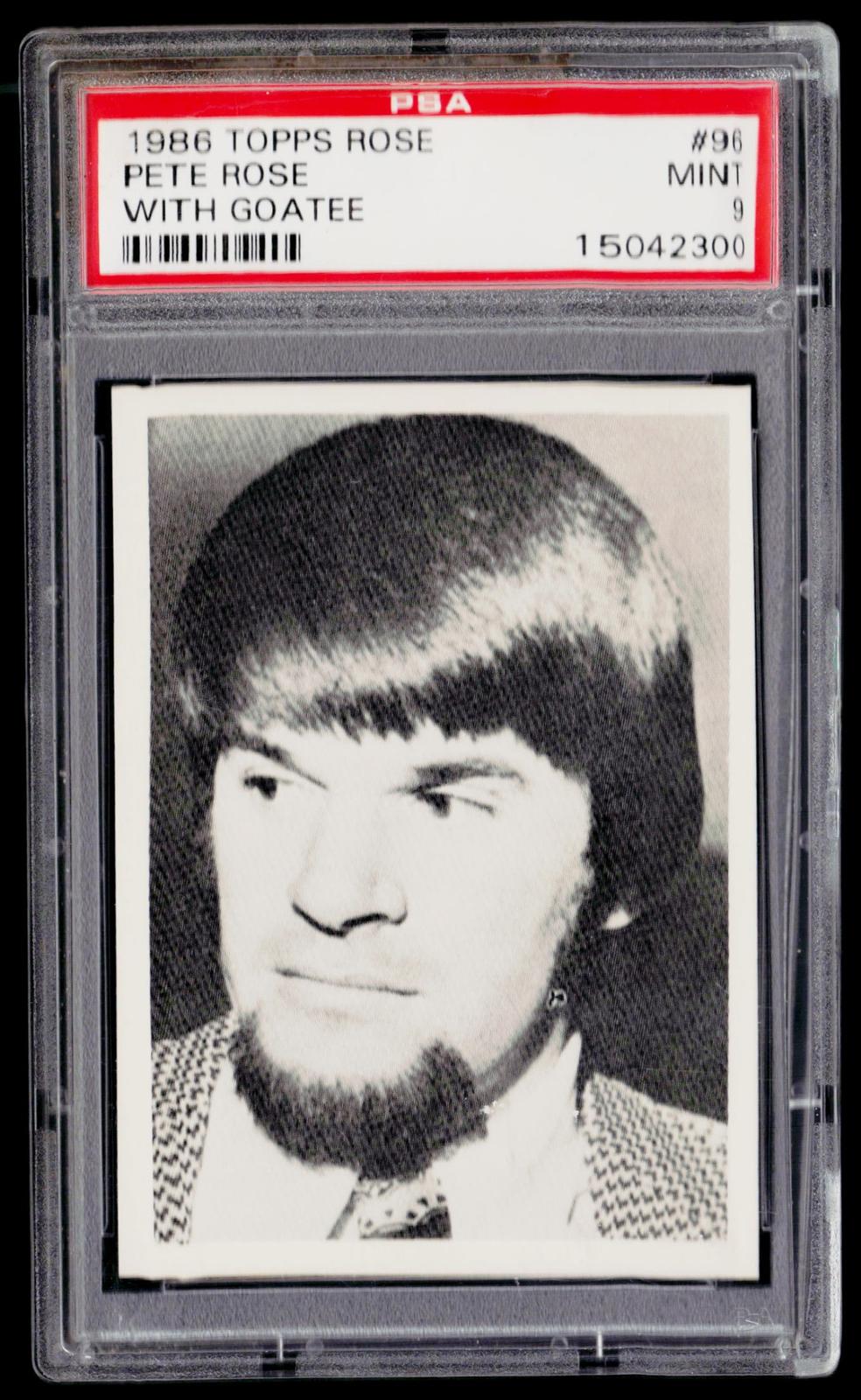 1985 Renata Galasso Pete Rose #96 Pete Rose PSA 9