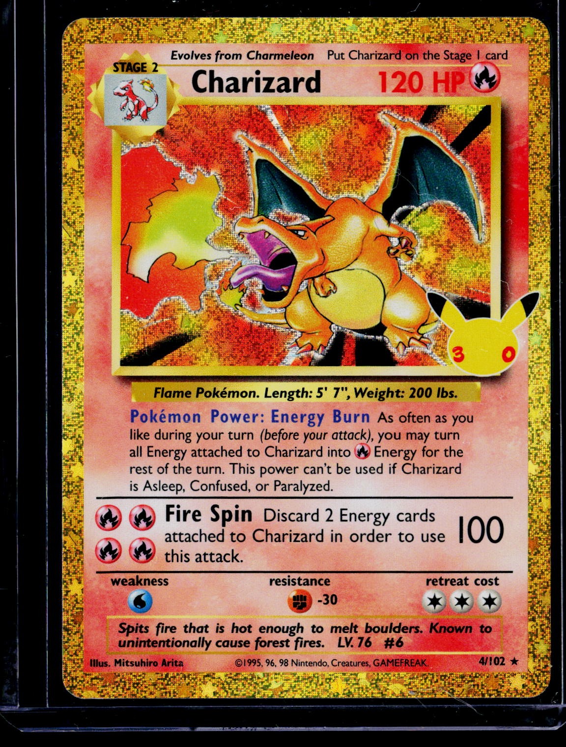 ME: 30th Celebration Classic Collection #4/102 Charizard