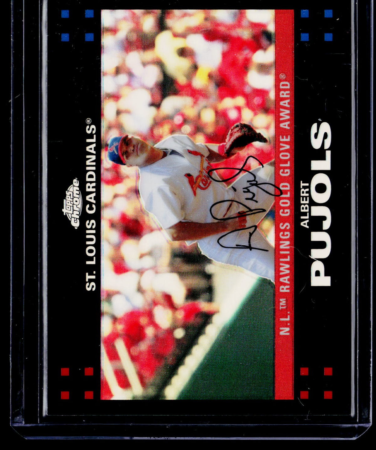 2007 Topps Chrome #265 Albert Pujols Refractor