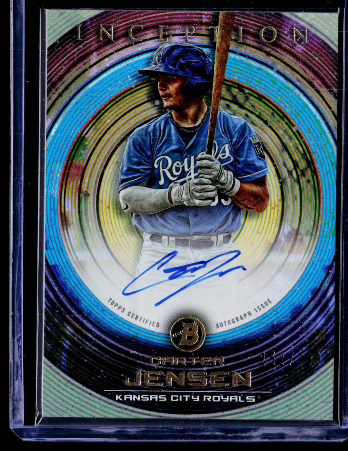 2022 Bowman Inception #PA-CJ Carter Jensen Auto