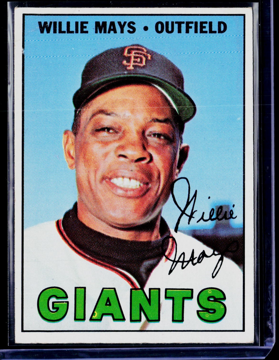 1967 Topps #200 Willie Mays