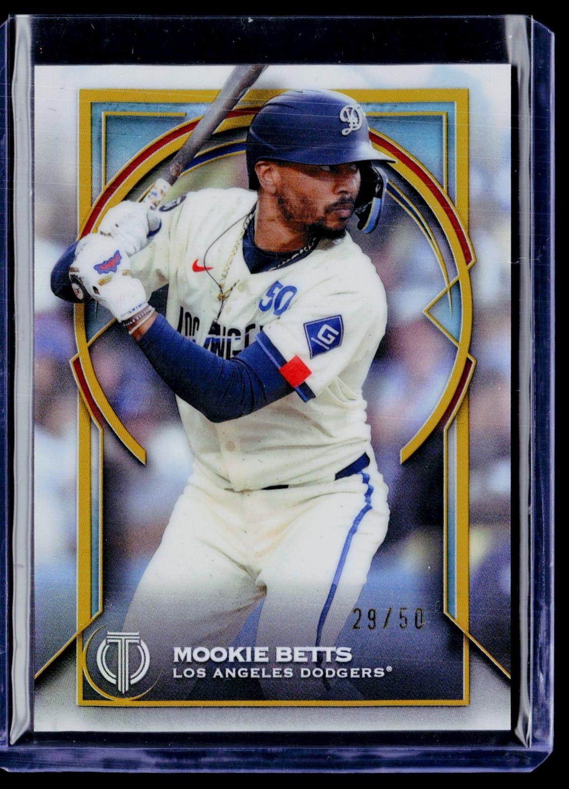 2026 Topps Tribute #5 Mookie Betts Gold #/50