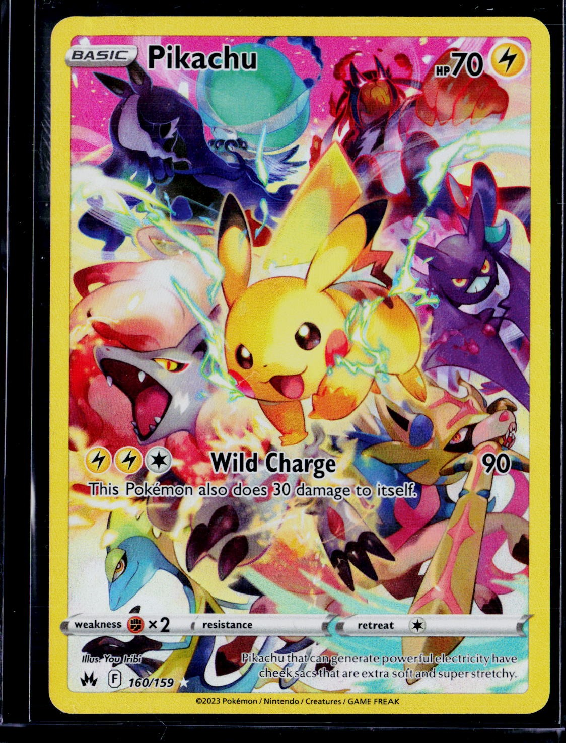 SWSH: Crown Zenith #160/159 Pikachu (Secret)