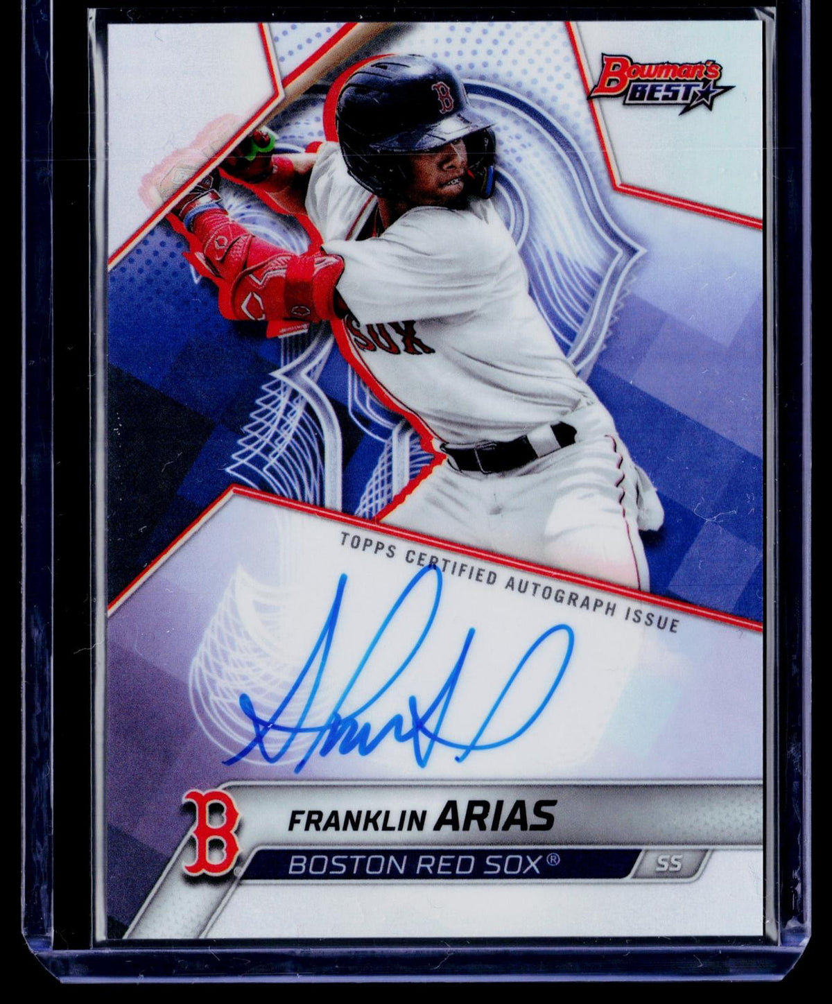 2025 Bowman's Best #B25-FA Franklin Arias Best of 2025 Autographs