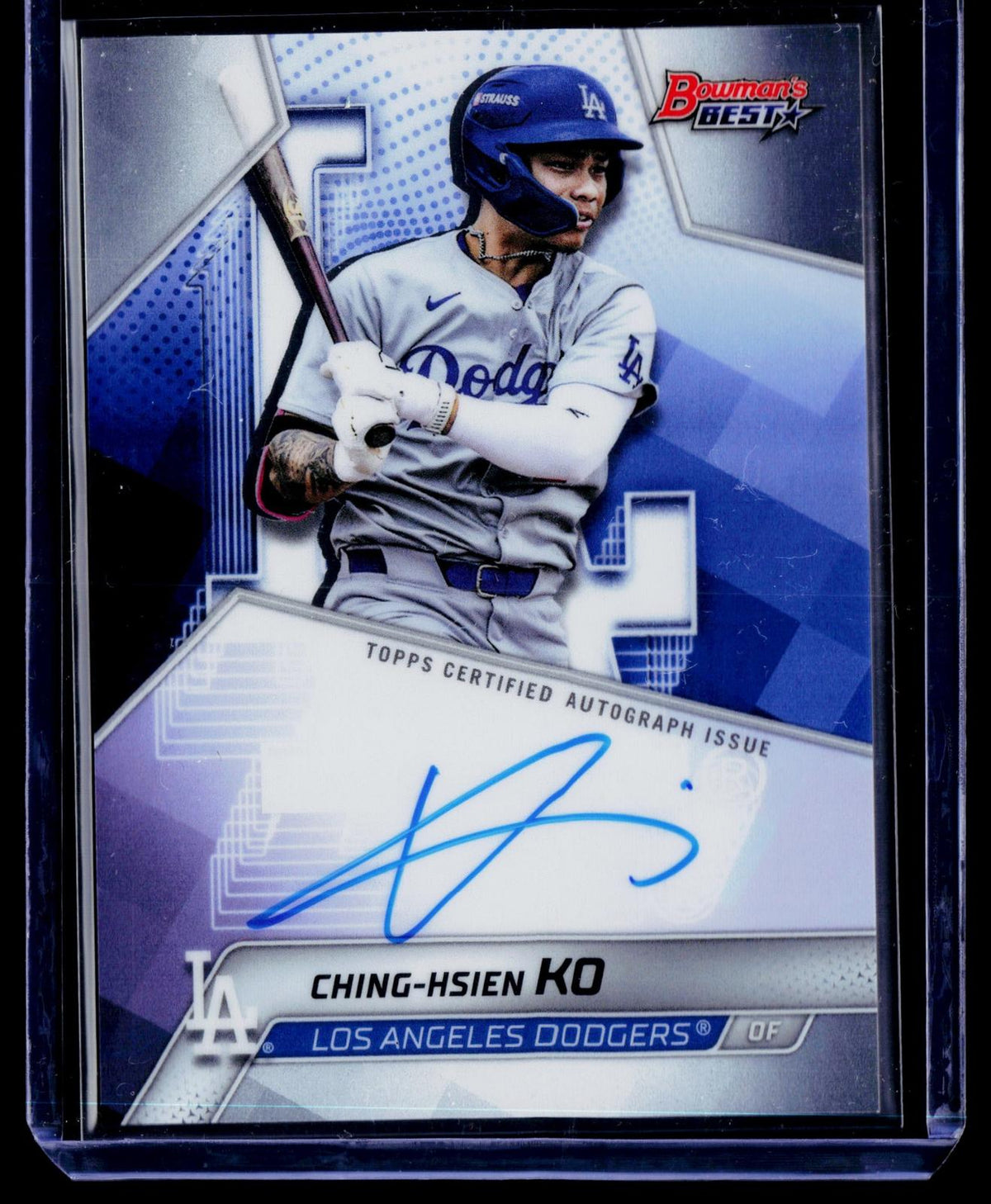 2025 Bowman's Best #B25-CKO Ching-Hsien Ko Best of 2025 Autographs