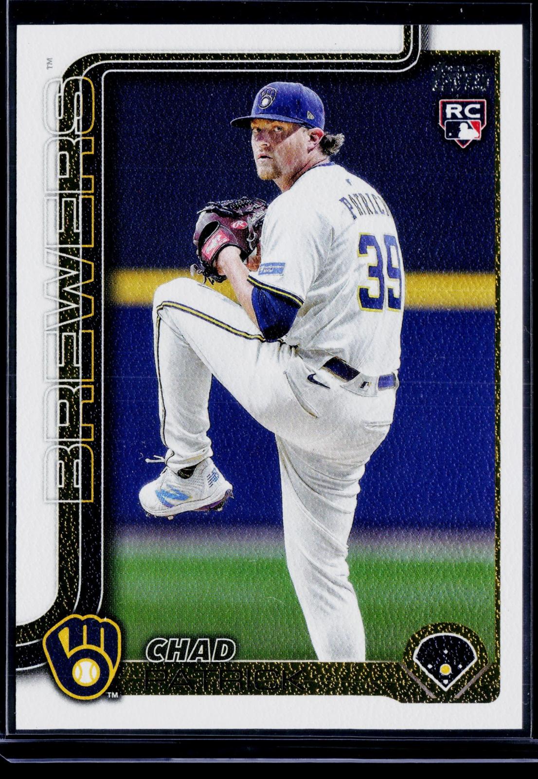 2025 Topps Update #US307 Chad Patrick Canvas #/50