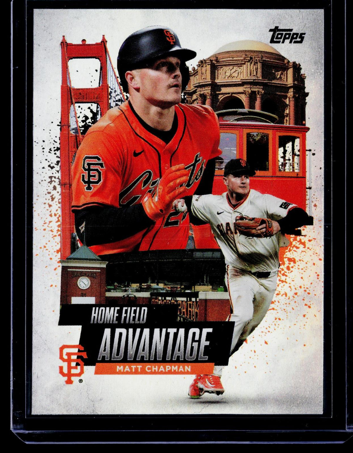 2025 Topps #HA-11 Matt Chapman Home Field Advantage