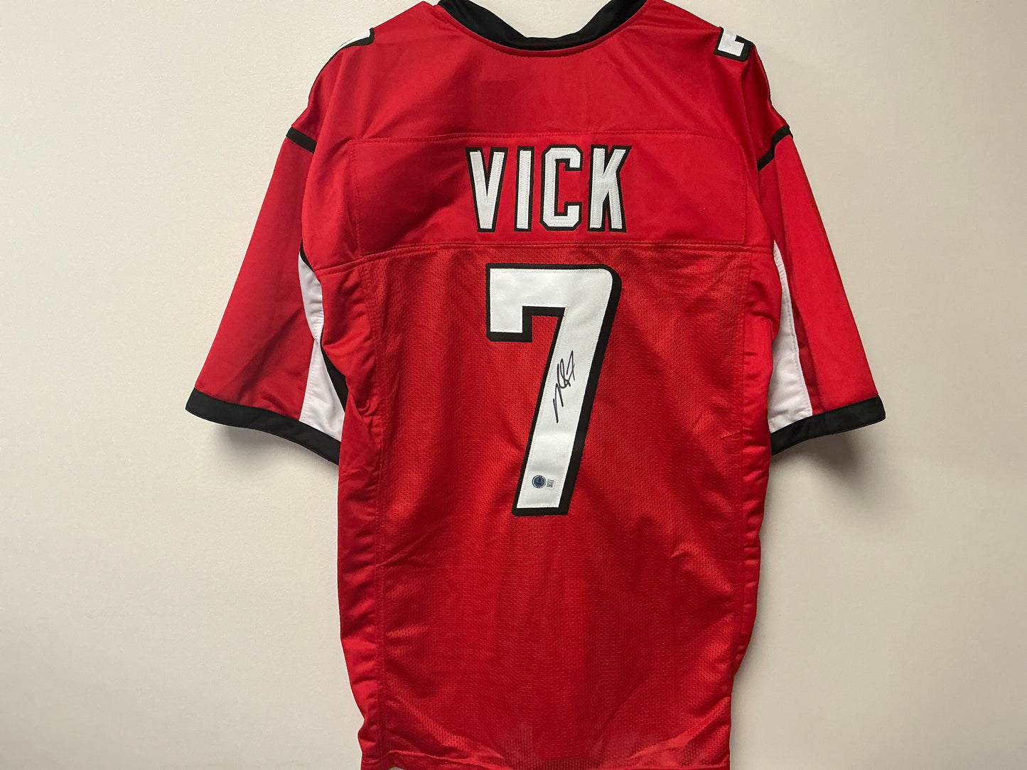 Mike Vick Autographed Custom Jersey