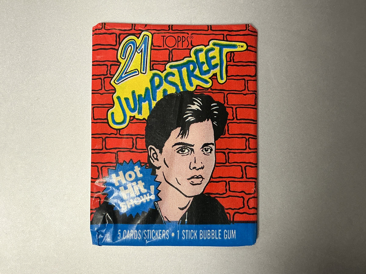 21 Jump Street Topps 1987 Pack