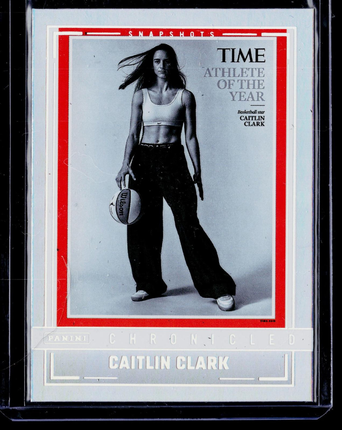 2025 Panini Caitlin Clark Chronicled #99 Caitlin Clark Holo