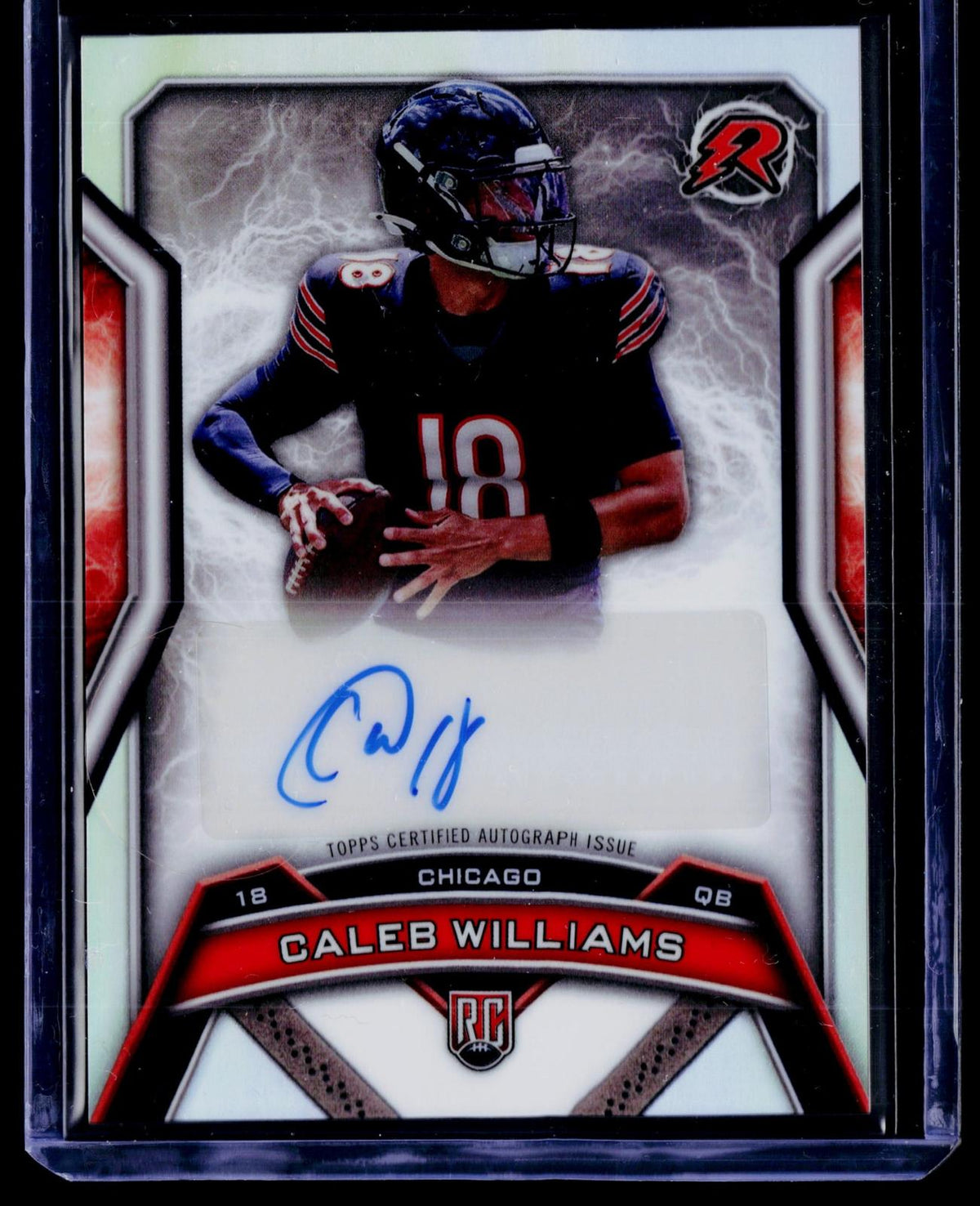 2024 Topps Resurgence #RRS-CW Caleb Williams Resurgence Rookie Signatures