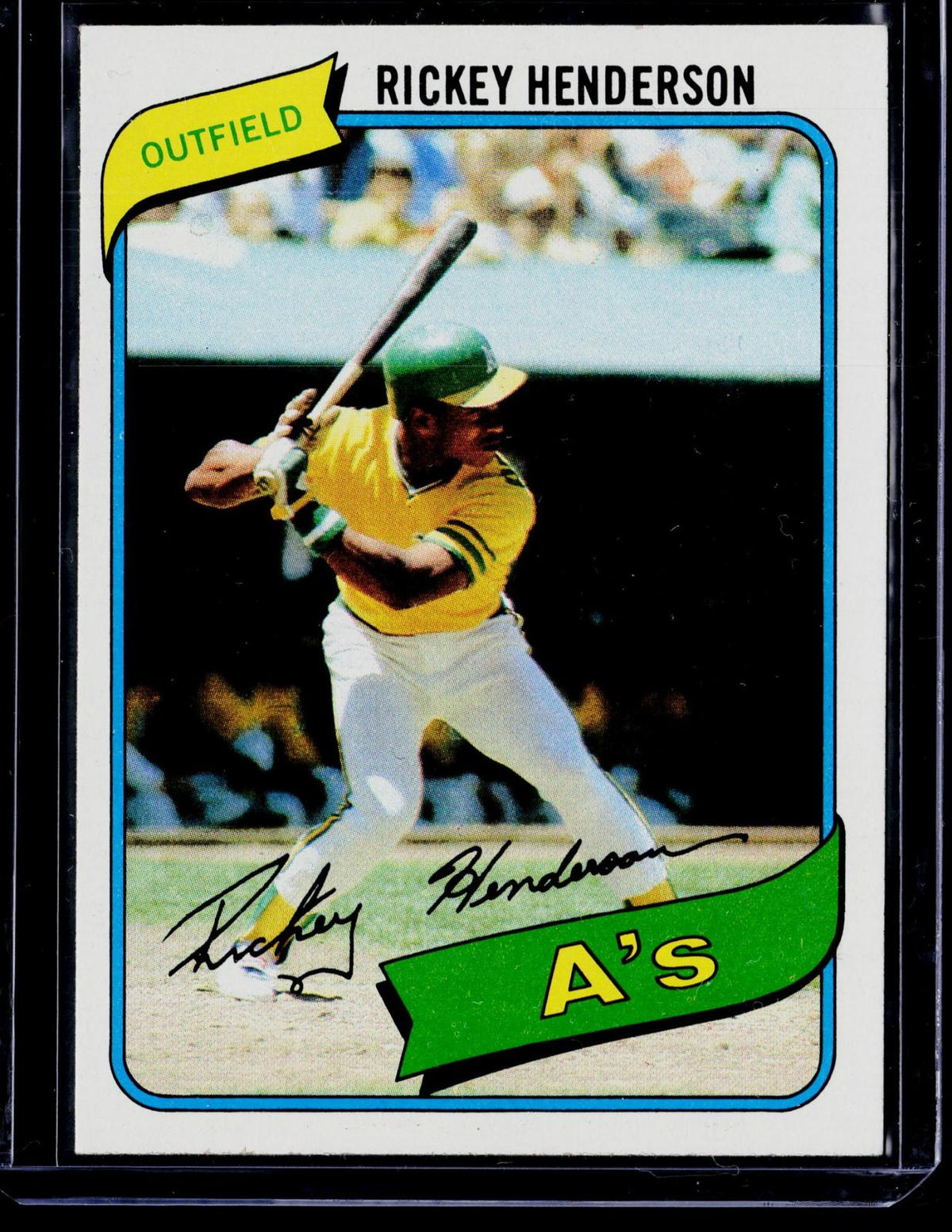 1980 Topps #482 Rickey Henderson