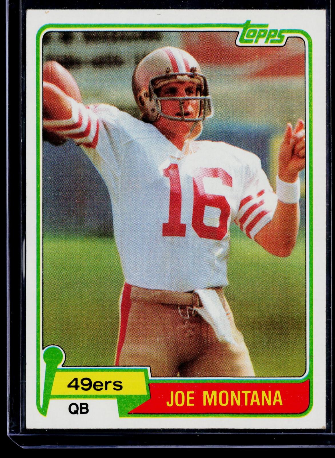 1981 Topps #216 Joe Montana