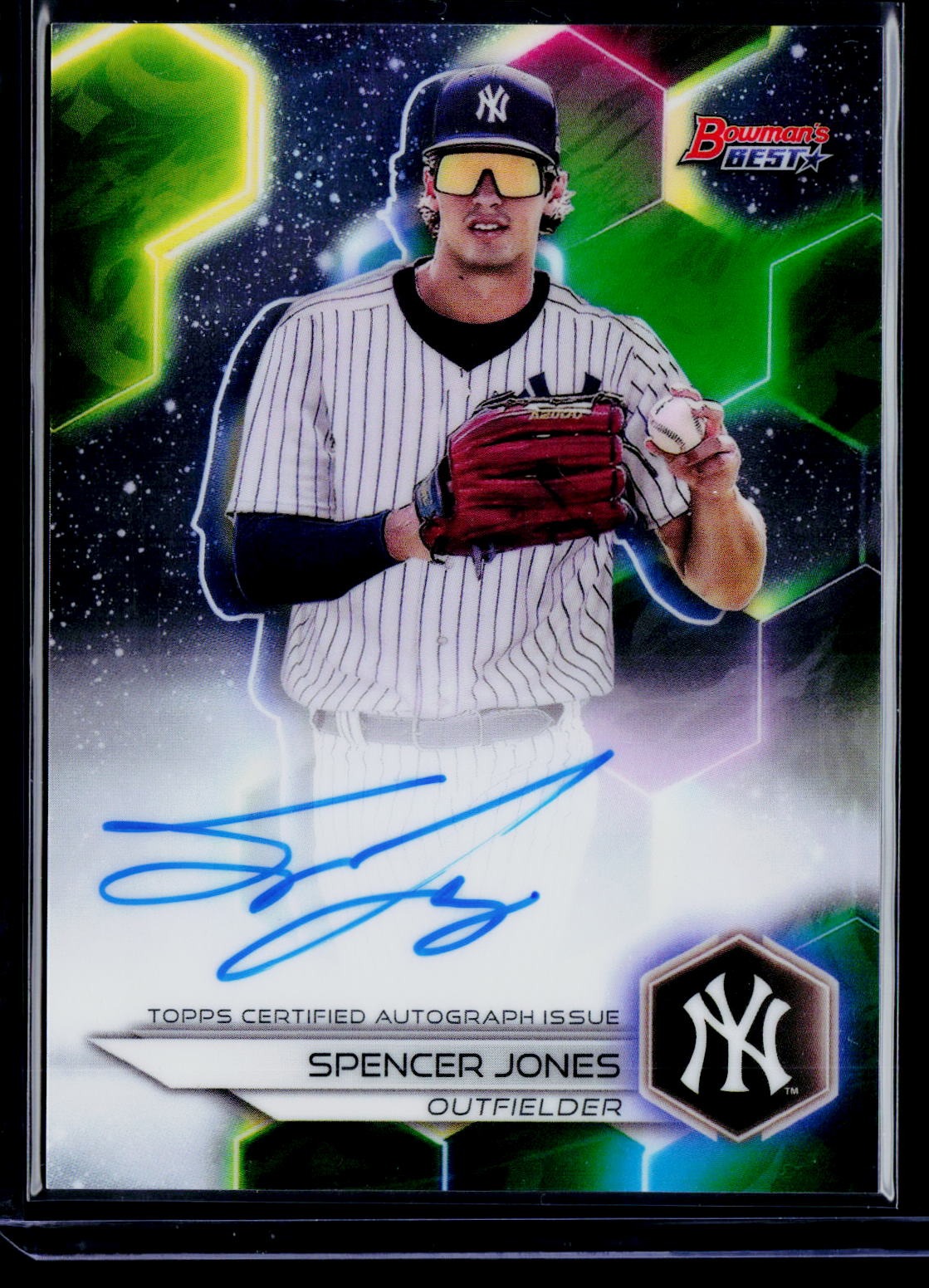 2023 Bowman's Best #B23-SJ Spencer Jones Best of 2023 Autographs