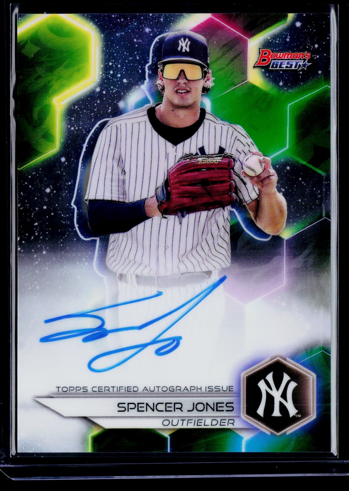 2023 Bowman's Best #B23-SJ Spencer Jones Best of 2023 Autographs