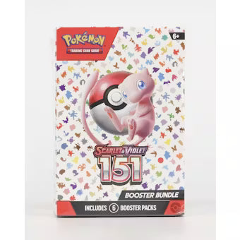 Pokemon Scarlet & Violet: 151 6-Pack Booster Bundle