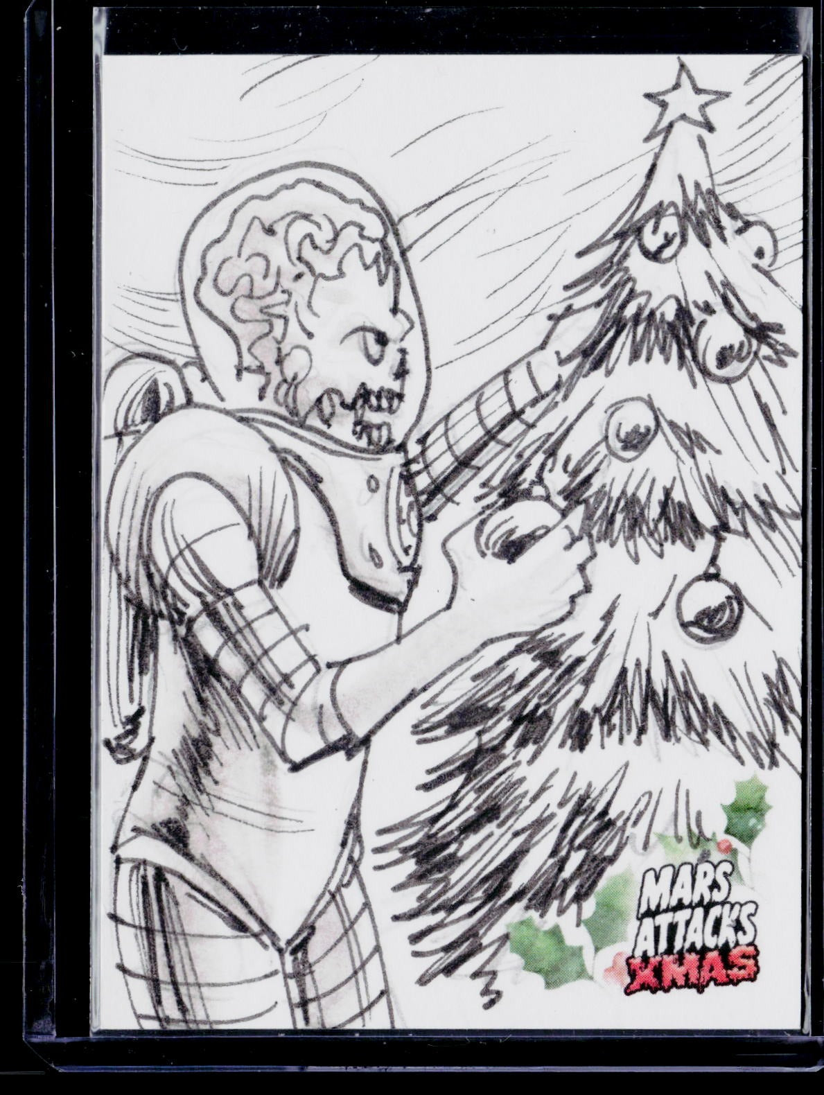 2026 Topps Mars Attacks Xmas #NNO DMN Sketch Artists