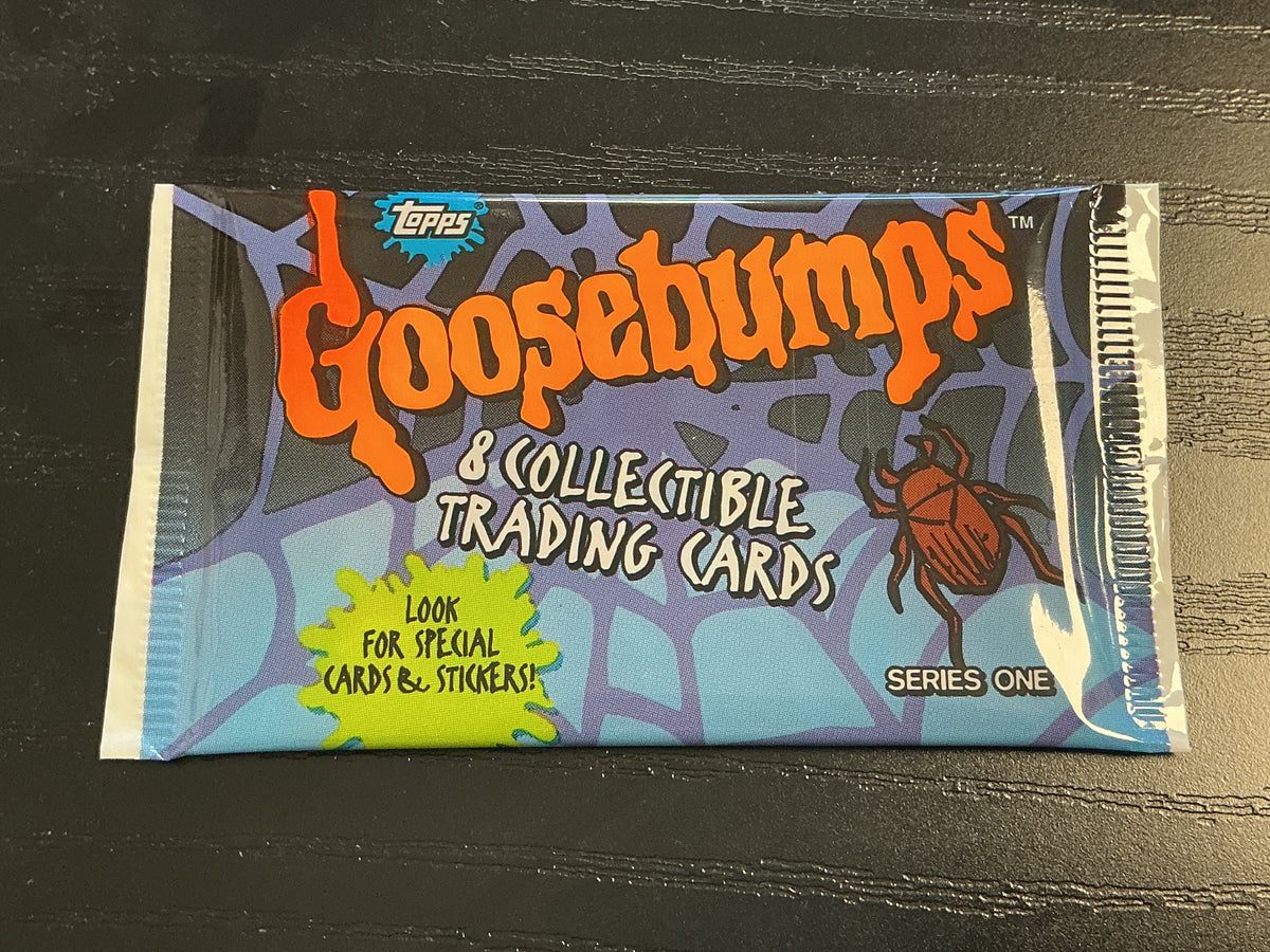Topps 1996 - Goosebumps Collectible Trading Cards Hobby Pack