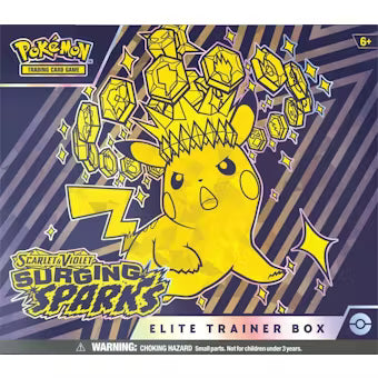 Pokemon Scarlet & Violet: Surging Sparks Elite Trainer Box
