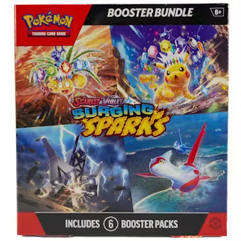 Pokemon Scarlet & Violet: Surging Sparks 6-Pack Booster Bundle