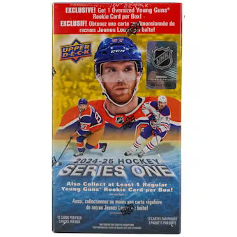2024-25 Upper Deck Series 1 Hockey 3-Pack Blaster Box