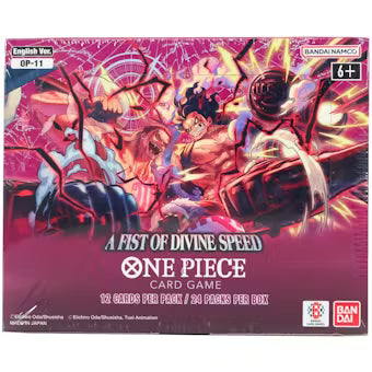 One Piece TCG: A Fist of Divine Speed (OP-11) Booster Box