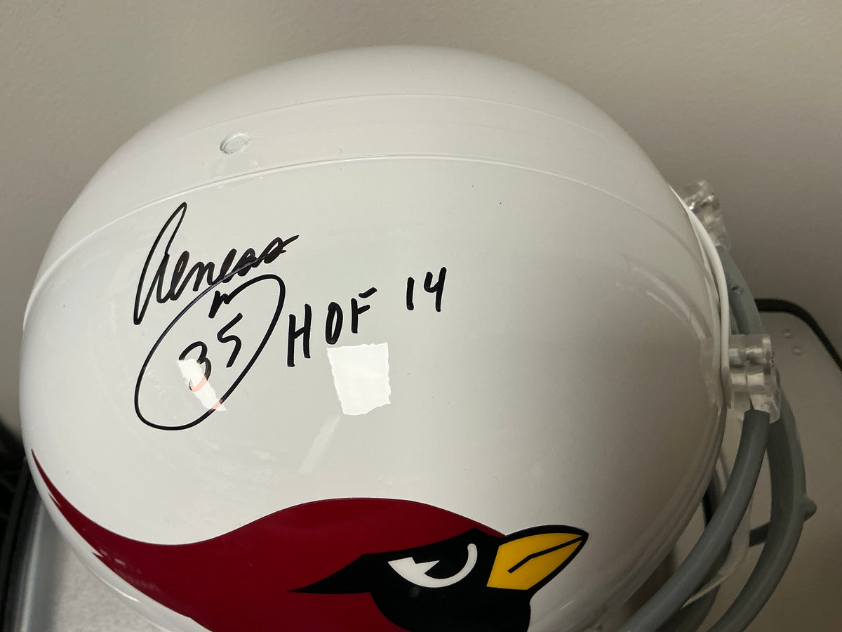 Aeneas Williams Autographed Full-Size Replica Cardinals Helmet (Schwartz COA)