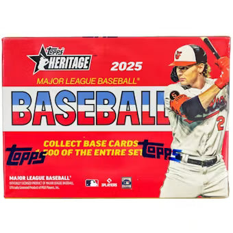 2025 Topps Heritage Baseball 8-Pack Blaster Box