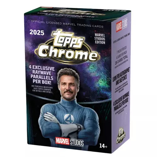 2025 Topps Marvel Studios Chrome Value Box
