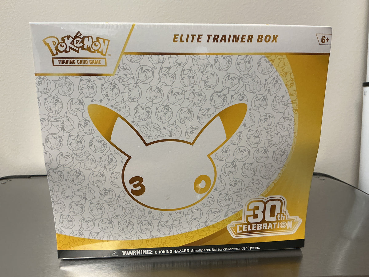 30th Celebration Pokemon Elite Trainer Box