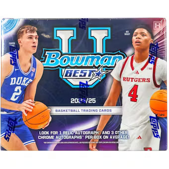 2024-25 Bowman University Best Basketball Hobby Box