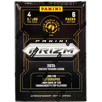2025 Panini Prizm FIFA Club World Cup Soccer 6-Pack Blaster Box