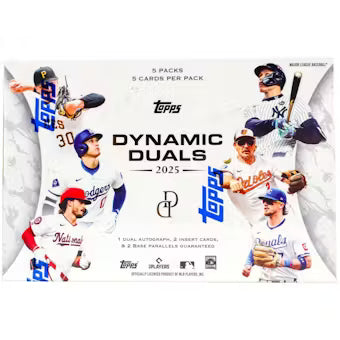 2025 Topps Dynamic Duals Hobby Box