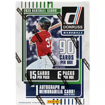 2025 Panini Donruss Baseball 6-Pack Blaster Box