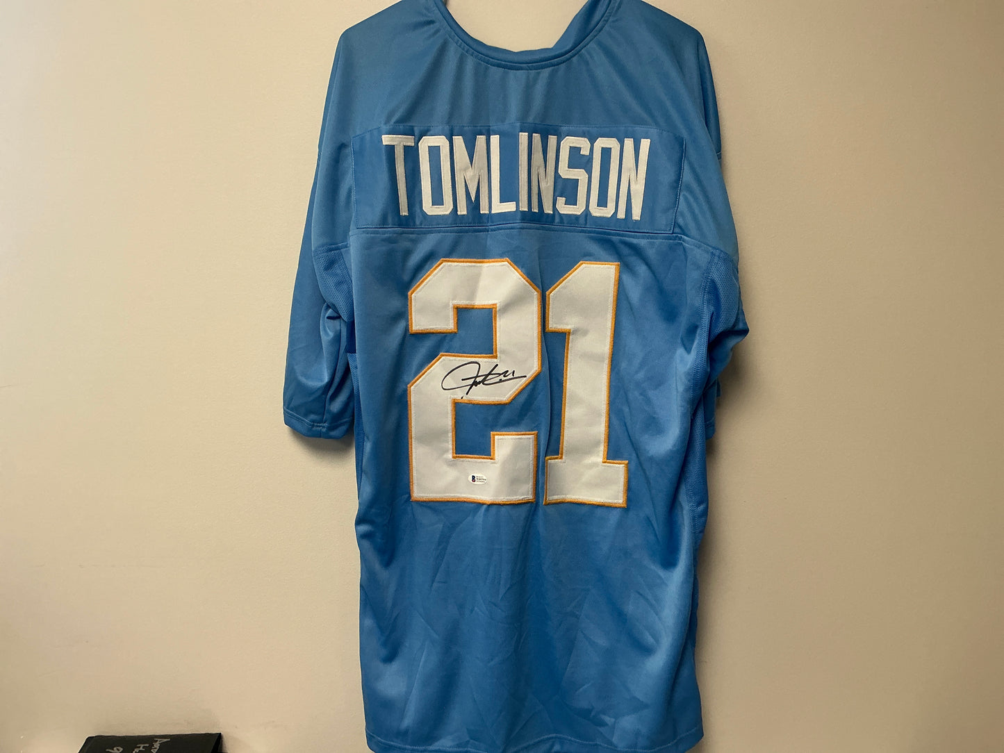 LaDainian Tomlinson Autographed Custom Jersey