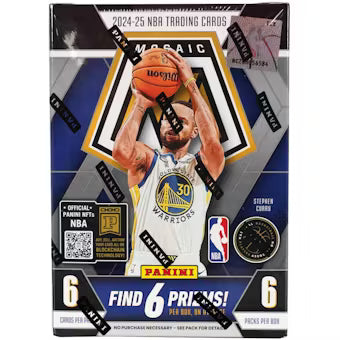2024-25 Panini Mosaic Basketball 6-Pack Blaster Box