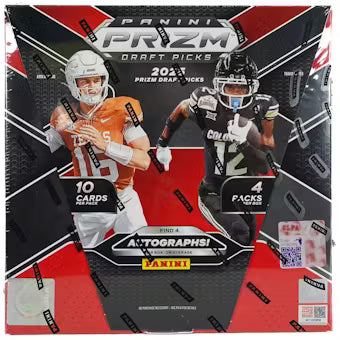 2025 Panini Prizm Draft Picks Football Hobby Box