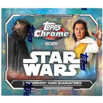 2025 Star Wars Topps Chrome Hobby Box