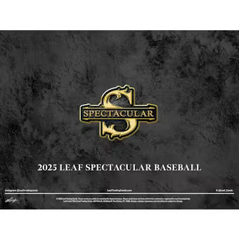 2025 Leaf Spectacular Baseball Hobby