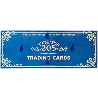 2025 Topps T205 Baseball 4-Box Carton