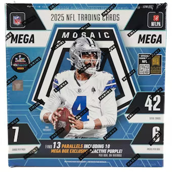 2025 Panini Mosaic Football Mega Box