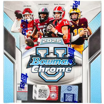2025 Bowman University Chrome Football Mega Box