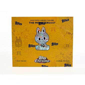 2025 Topps Labubu Chrome Box