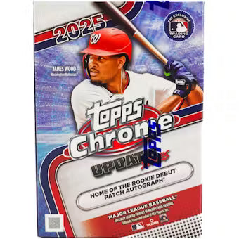 2025 Topps Chrome Update Series Baseball 7-Pack Blaster Box