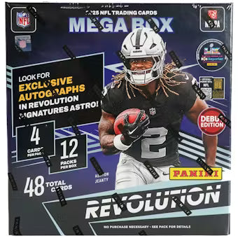 2025 Panini Revolution Football Mega Box