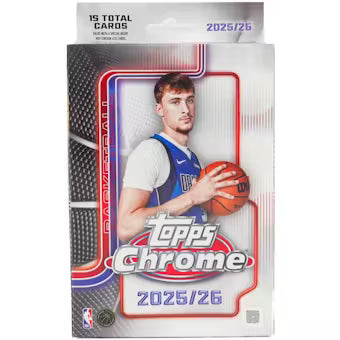 2025-26 Topps Chrome Basketball Hanger Box