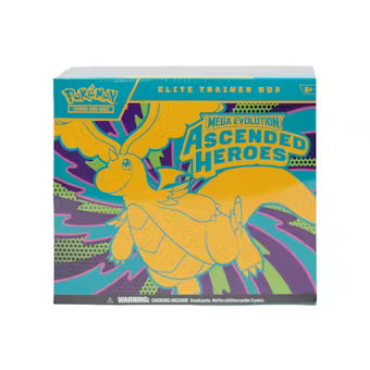 Pokemon Mega Evolution: Ascended Heroes Elite Trainer Box